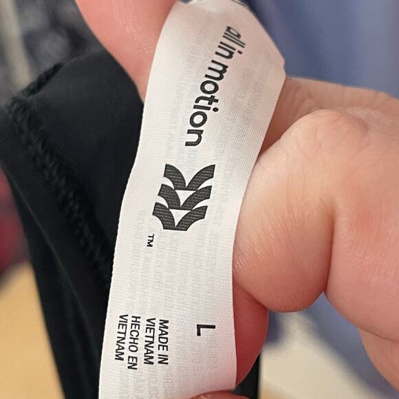 All In Motion • Black Sleeveless Racerback Tank - Picture 4 of 4